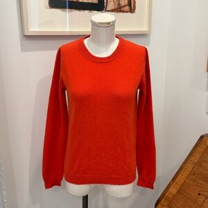 Jumper1234 Boyfriend Split Crew in Geranium
